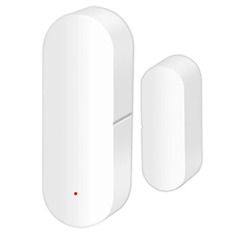 Capteur de contact de porte intelligente WiFi Tuya Détecteur de lumière magnétique de fenêtre de porte