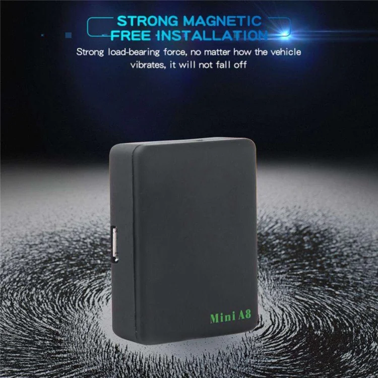 A8 Mini Vehicle Locator Car GPS Tracker Pet Anti-Lost Tracking Device Kids Locator SOS Emergency Call