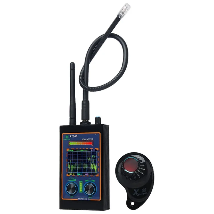 P7000 High Sensitivity Wireless RF Signal Hidden Camera Detector Scan Magnetic GPS Locator