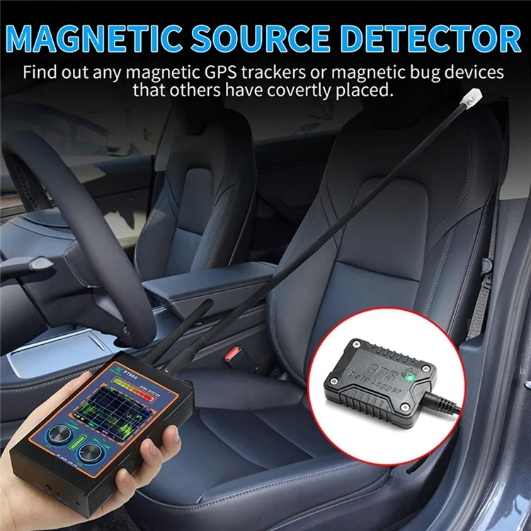 P7000 High Sensitivity Wireless RF Signal Hidden Camera Detector Scan Magnetic GPS Locator