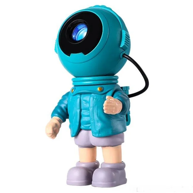 k2301 Green Astronaut Projector Lamp 18 Projection Patterns Starry Sky Projection Lamp