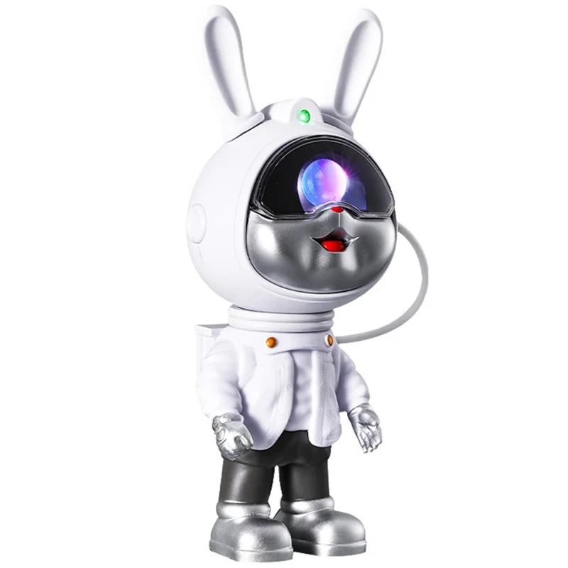 k2309 Space Rabbit Brightness Adjustable Starry Sky Projection Lamp Atmosphere Night Light