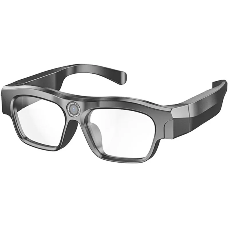 XV19 2K Camera WiFi Smart Glasses Bluetooth-compatible Sports Earphone without Memory Card (CE Certified) - Grey