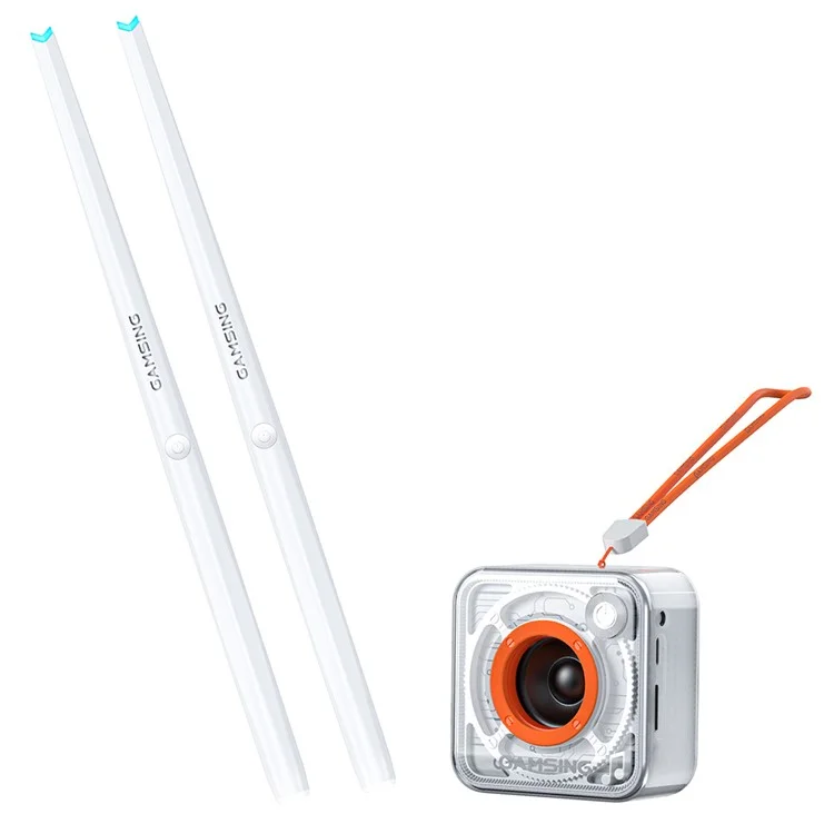 GAMSING GRA2 Air Drum Set with Bluetooth-compatible Speaker, Sticks Portable Drumstick Playset