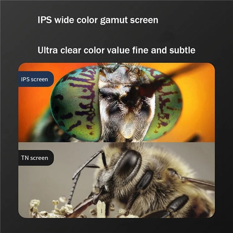 307 2MP Digital Microscope Camera 4.3 inch Screen 1000X Magnification Kids Microscope Video Recorder