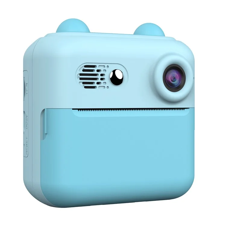 A22 2.4 Pulgadas Mini Kids HD Cámara Digital Digital Impresión de Fotografía Máquina de Impresión - Azul