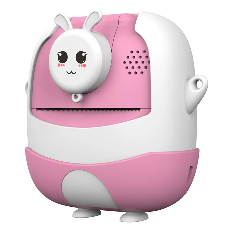 A19B Cartoon Design 2,0-дюймовый Экран Mini Kids HD Цифровая Камера Мгновенная Фотопринтер - Розовый