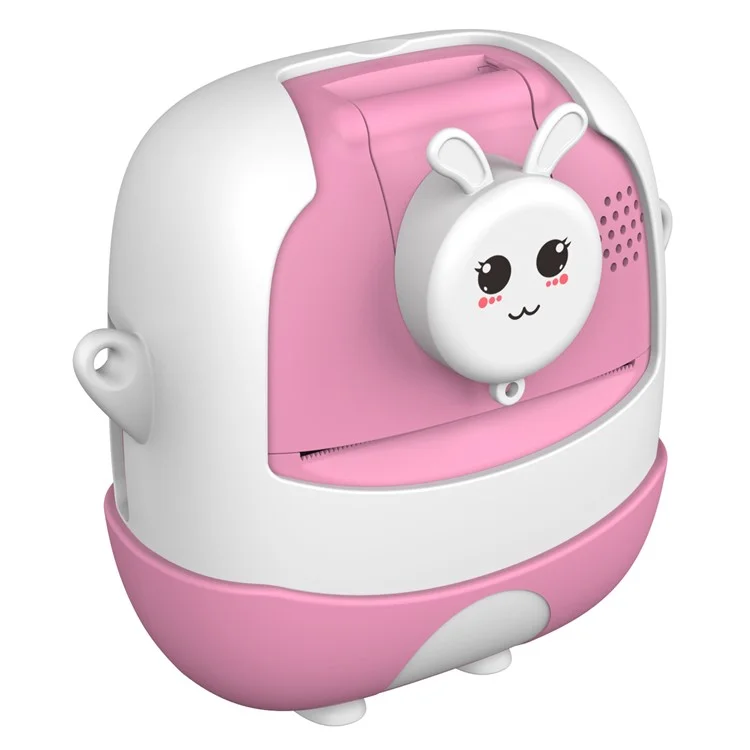 A19B Cartoon Design 2,0-дюймовый Экран Mini Kids HD Цифровая Камера Мгновенная Фотопринтер - Розовый