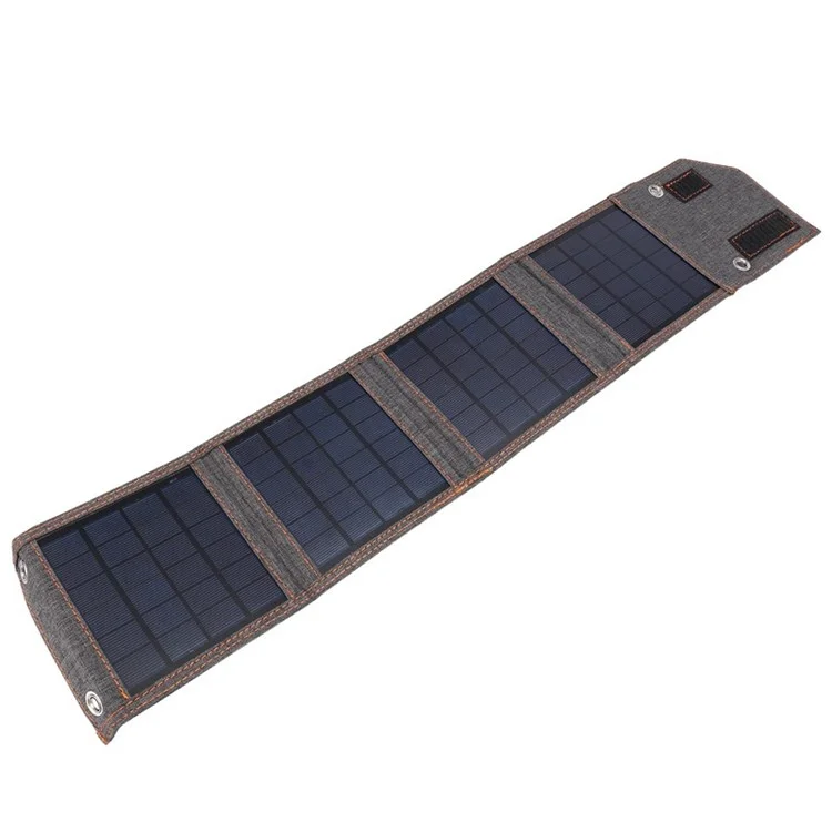 FSC-8W Faltbar 4 Solarpanel 8W Solar Cell Charger Mobile Power Bank Für Camping-wandern