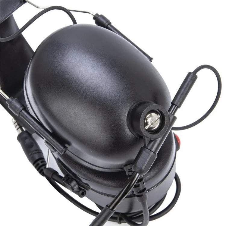 Für Hytera PD708 / PD752 / PD752G / PD780 / PD780G Aviation Pilot Kopfhörer Zwei -wege -radio -headset Mit U94 PTT -adapter
