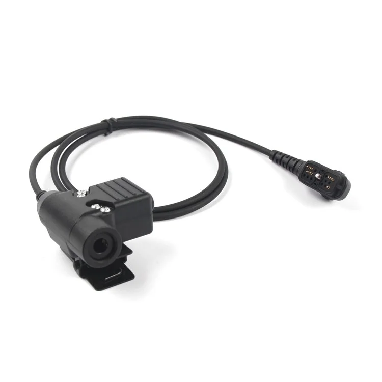 Für Hytera PD708 / PD752 / PD752G / PD780 / PD780G Aviation Pilot Kopfhörer Zwei -wege -radio -headset Mit U94 PTT -adapter