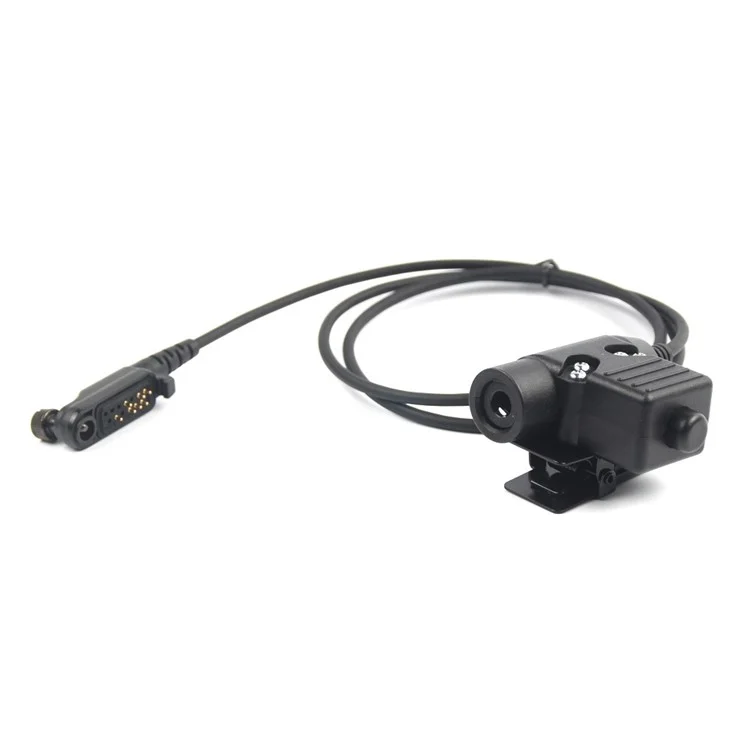 Para Hytera PD680 / X1p / PD660 / PD600 / AR685 Walkie Talkie Aviation Pilot Headphone Com Adaptador U94 PTT
