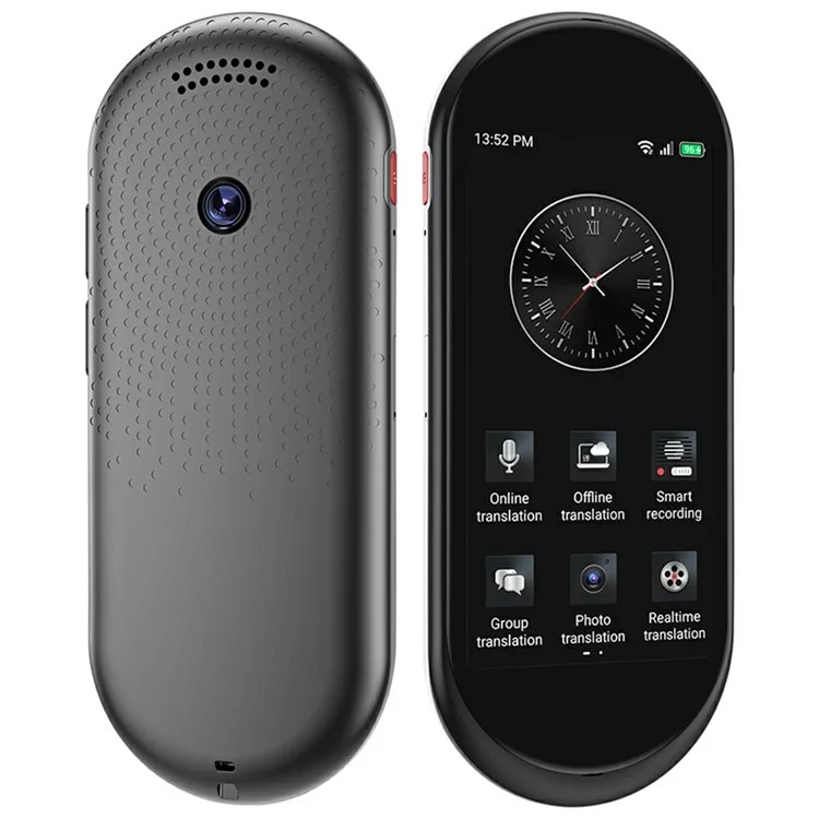 A10 GPT Translator de Voz Para Viajes Soporte de Traductor Simultáneo 4G SIM Tarjeta Global Traducción Fuera de Línea