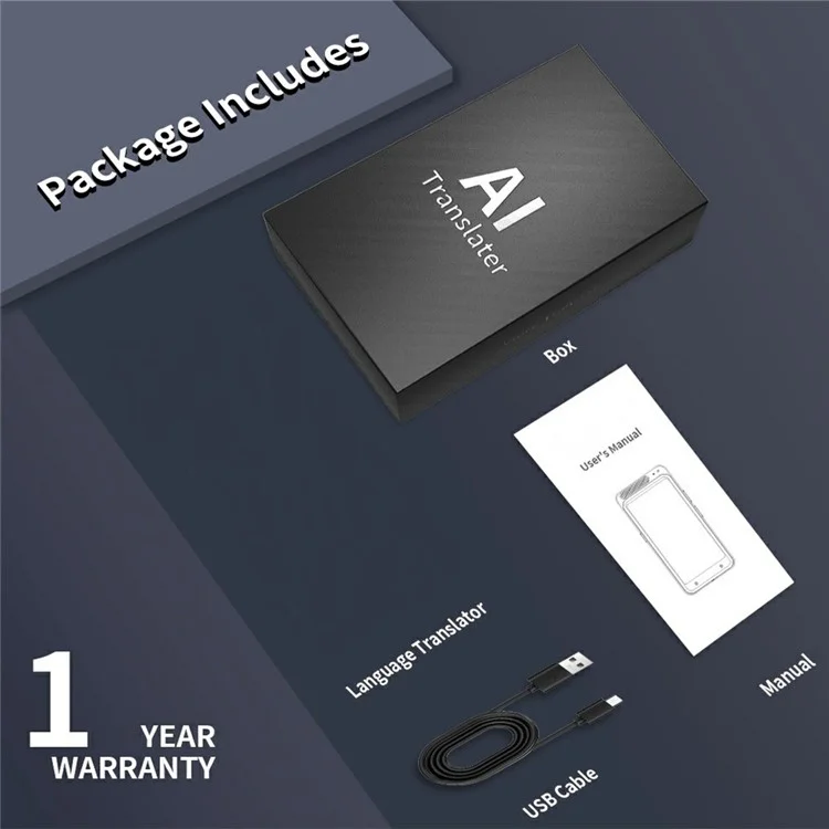 A10 GPT Translator de Voz Para Viajes Soporte de Traductor Simultáneo 4G SIM Tarjeta Global Traducción Fuera de Línea