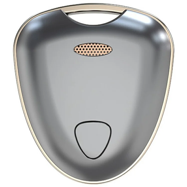 Tracker Bluetooth senza fili intelligente F4 Find My Waterproof per bagagli, portafogli e chiavi - Nero