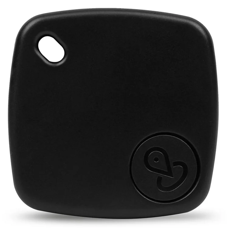 Etiqueta inteligente Sualio F2 Find My Wireless - Rastreador de equipaje Bluetooth, localizador de llaves y billetera - Negro