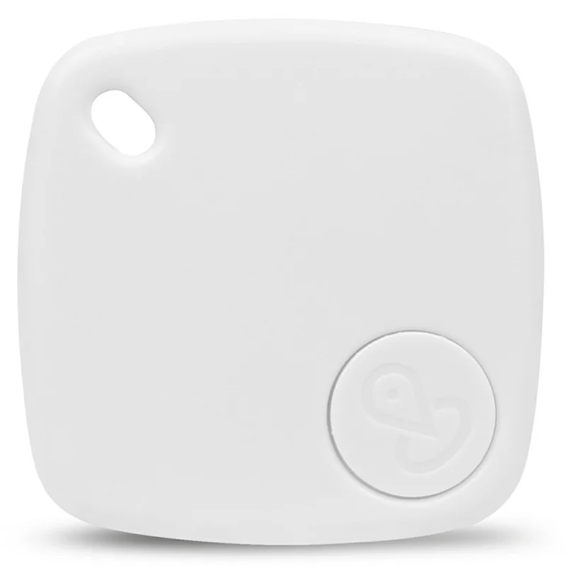 F2 Sualio Tag Wireless Smart Tracker for iOS, Bluetooth-compatible Luggage Wallet Key Finder - White