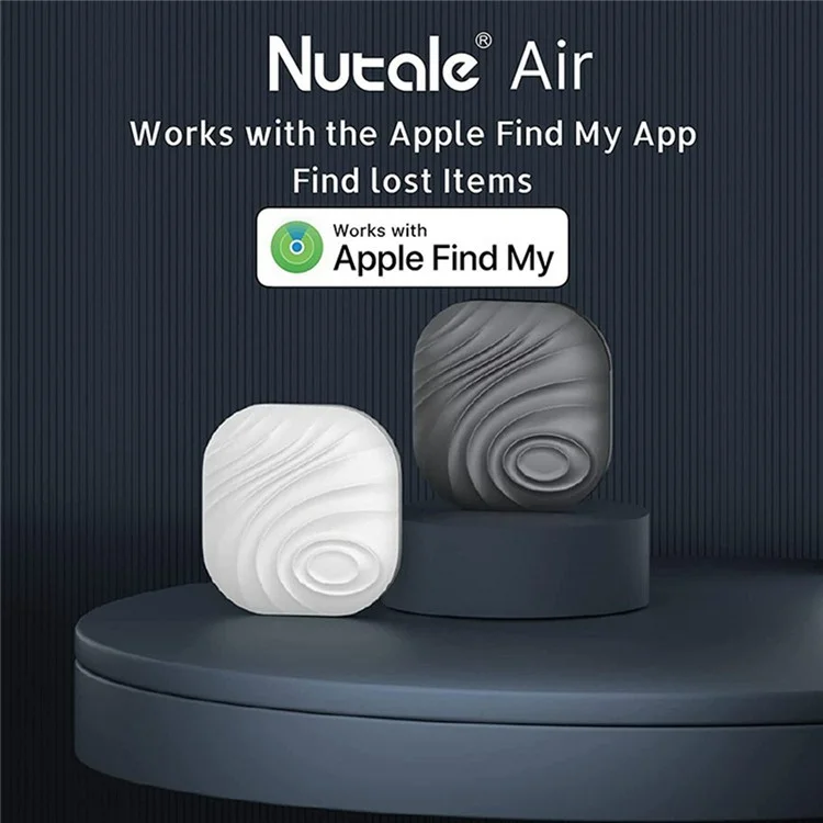 Nutale Air Find My Luggage Tracker Wireless Smart Tag Bluetooth-compatible Wallet Key Locator - Black