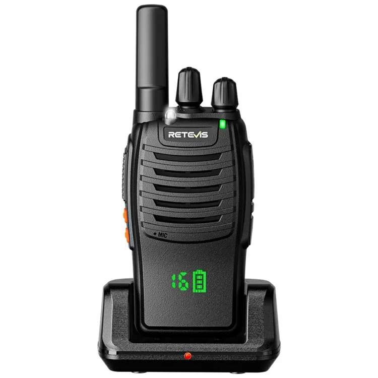 RETEVIS H777H FRS 2W Outdoor Walkie Talkies mit verstecktem Bildschirm / US 16CH / Ladestation / Type-C Kabel / Adapter