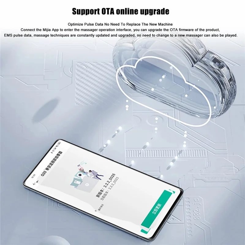 XIAOMI YOUPIN JEEBACK G20 Electric Cervical Vertebra Massager EMS Pulse 4 Modes Neck Massager