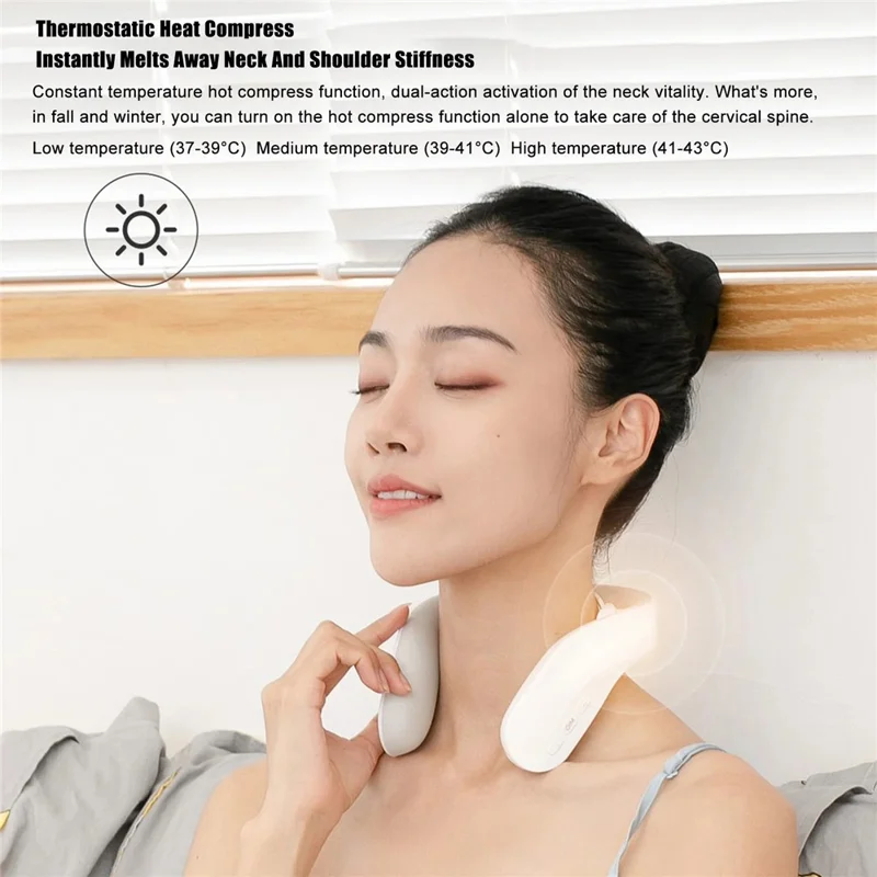 XIAOMI YOUPIN JEEBACK G20 Electric Cervical Vertebra Massager EMS Pulse 4 Modes Neck Massager
