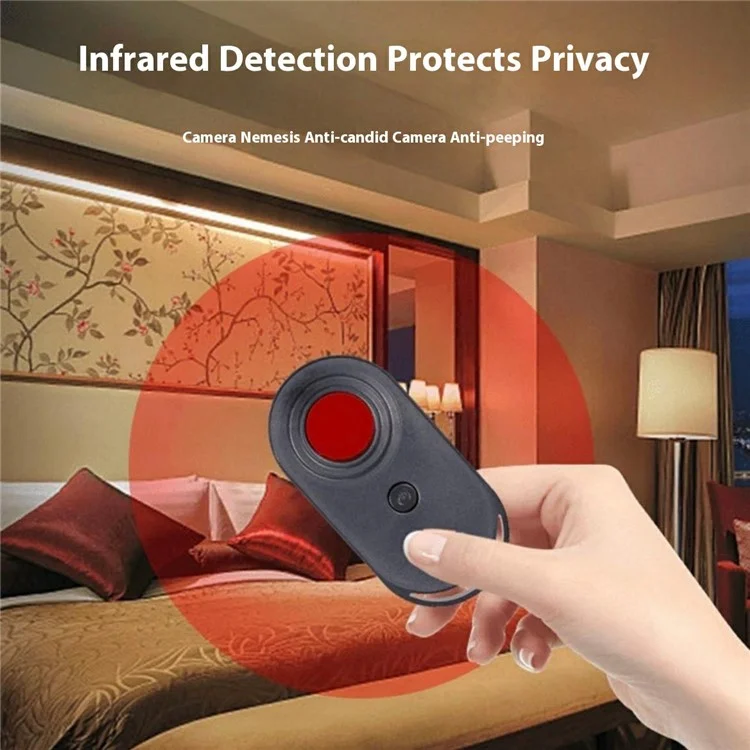 C01 Hidden Camera Detector Infrared Camera Scanner for Hotel Travel Security, Basic Version