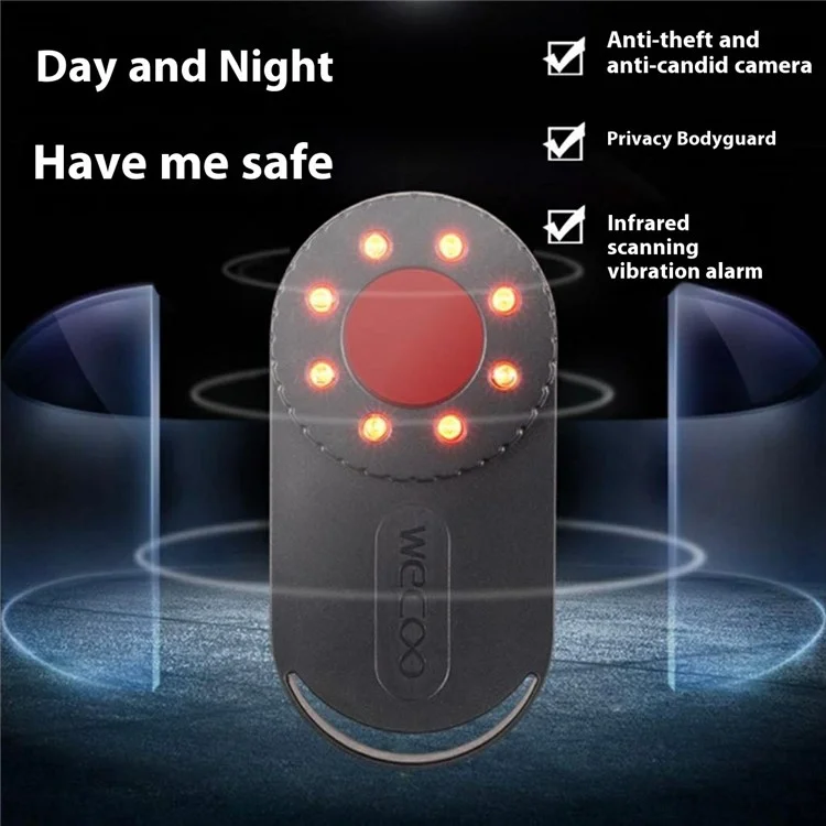 C01 Hidden Camera Detector Infrared Camera Scanner for Hotel Travel Security, Basic Version