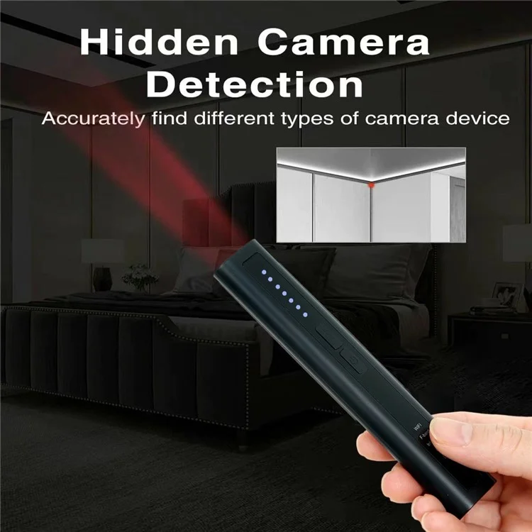 D13 Anti-Peep Camera Smart Detector Portable Rechargeable High-Precision Signal Detector