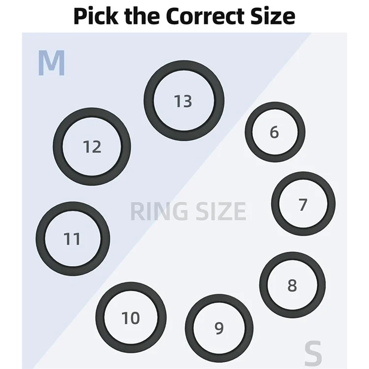 Ring Protector for Oura Ring Gen3 Elastic Silicone Ring Cover Sleeve - Size:S / Transparent