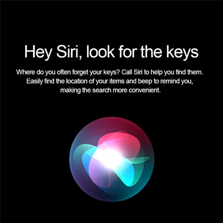 TAG005 Find My Network Wireless Pet Kids Key Luggage Finder iOS Devices Smart Tracking Locator - Bianco