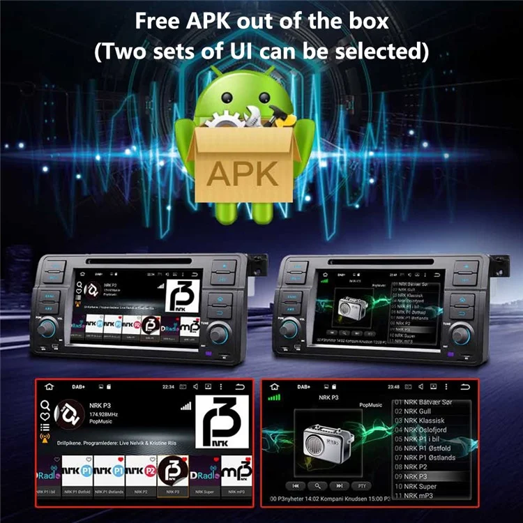 box5 DAB+ Digital Audio Broadcasting Receiver Box for Android 5.1 and Above Car DVD System