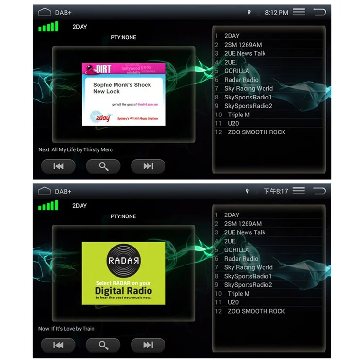box5 DAB+ Digital Audio Broadcasting Receiver Box for Android 5.1 and Above Car DVD System
