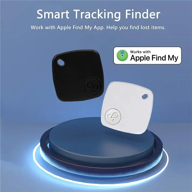 Sualio Tag Find My Wireless Smart Tag Bluetooth Tracker Luggage Wallet Key Locator - Negro