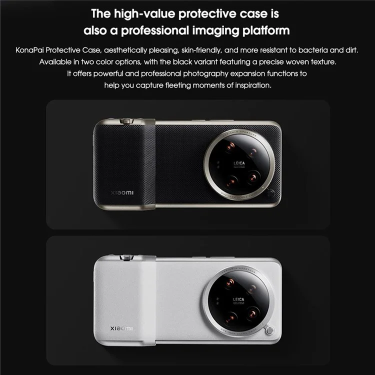 XIAOMI 14 Ultra Kit Photo Professionnel Plateforme d'Imagerie Professionnelle Poignée Photo - Blanc