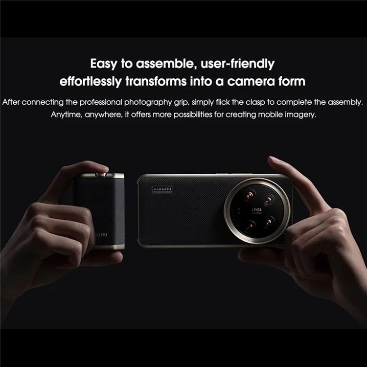 XIAOMI 14 Ultra Kit Photo Professionnel Plateforme d'Imagerie Professionnelle Poignée Photo - Blanc