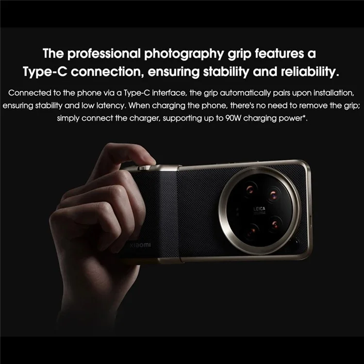 XIAOMI 14 Ultra Kit Photo Professionnel Plateforme d'Imagerie Professionnelle Poignée Photo - Blanc