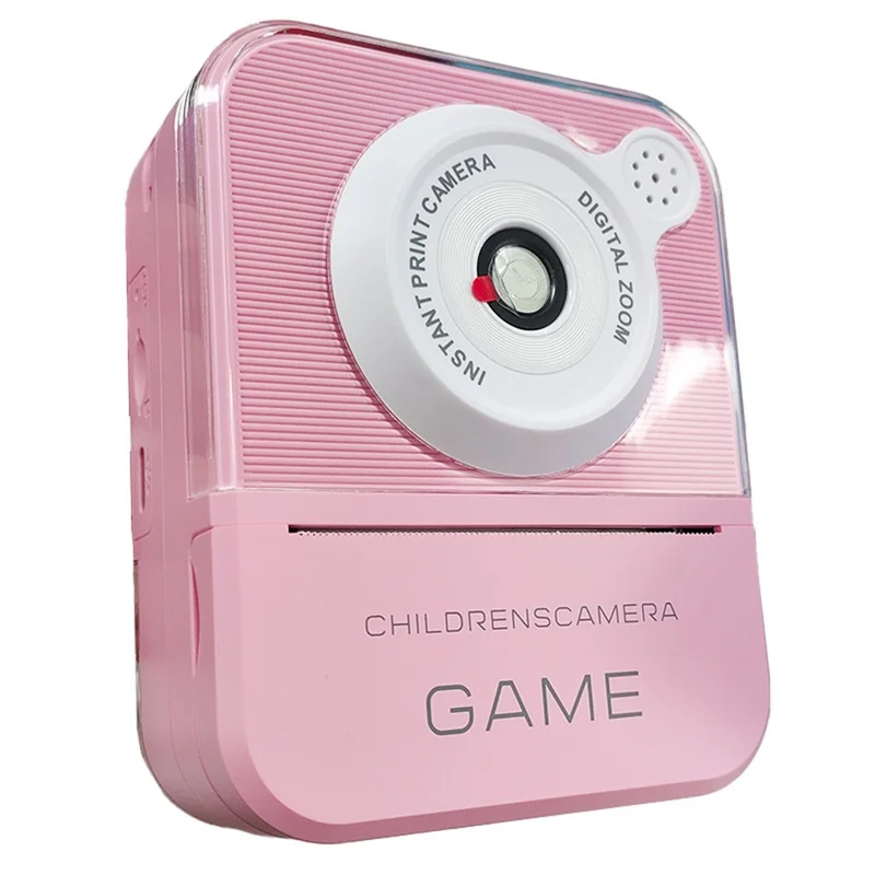 P7 2,4 Zoll HD Kinderfotoapparat mit 32G Speicherkarte und Kartenleser für Jungen und Mädchen - Pink