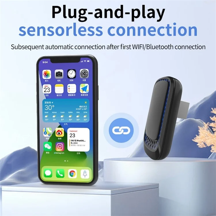 Adaptateur Z1RGB Carplay Auto Box Plug and Play - Dongle sans fil pour voiture - Coude USB