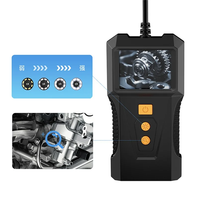 P230 10m Hard Wire 2 Inch HD 1080P Telecamera per ispezione industriale portatile con obiettivo da 8 mm