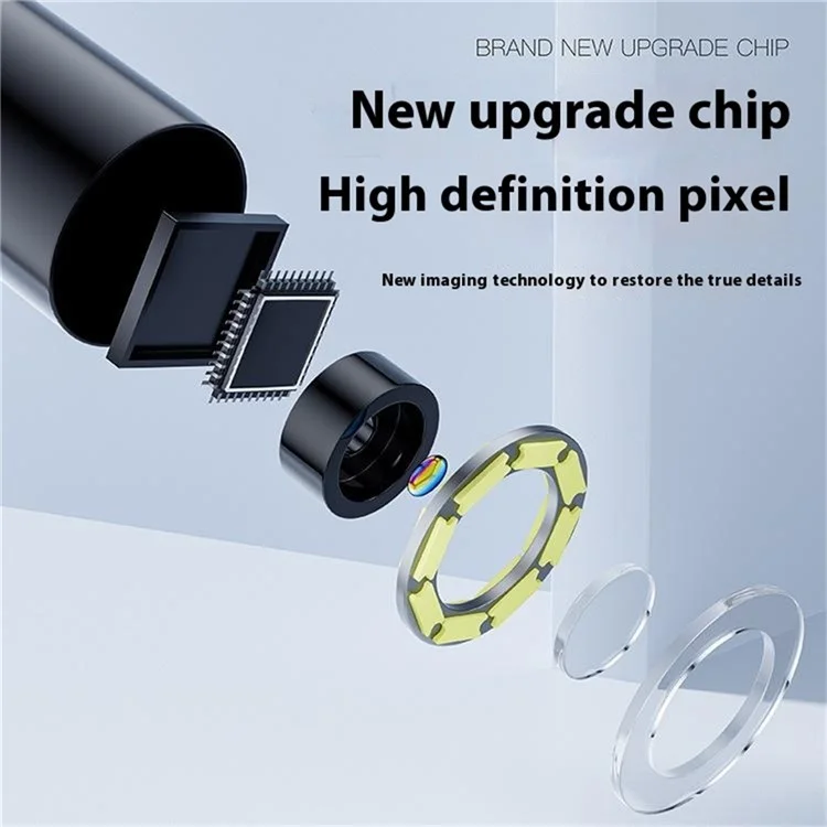 P230 10m Hard Wire 2 Inch HD 1080P Telecamera per ispezione industriale portatile con obiettivo da 8 mm