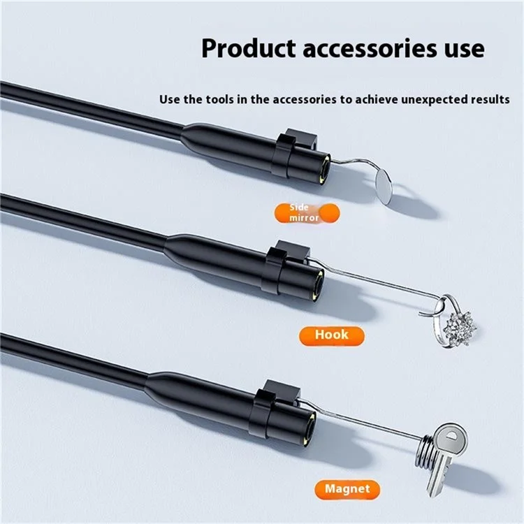 P230 10m Hard Wire 2 Inch HD 1080P Telecamera per ispezione industriale portatile con obiettivo da 8 mm