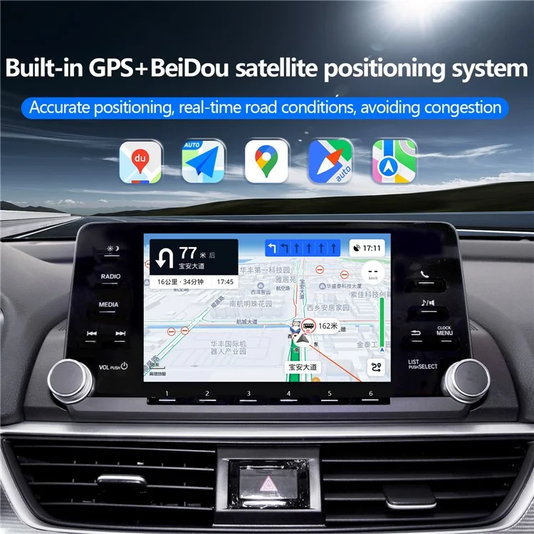 Z4 Android 10 AI Box Bluetooth + WiFi Wireless Carplay Android Auto Adapter, 4 + 64g (4G -version)