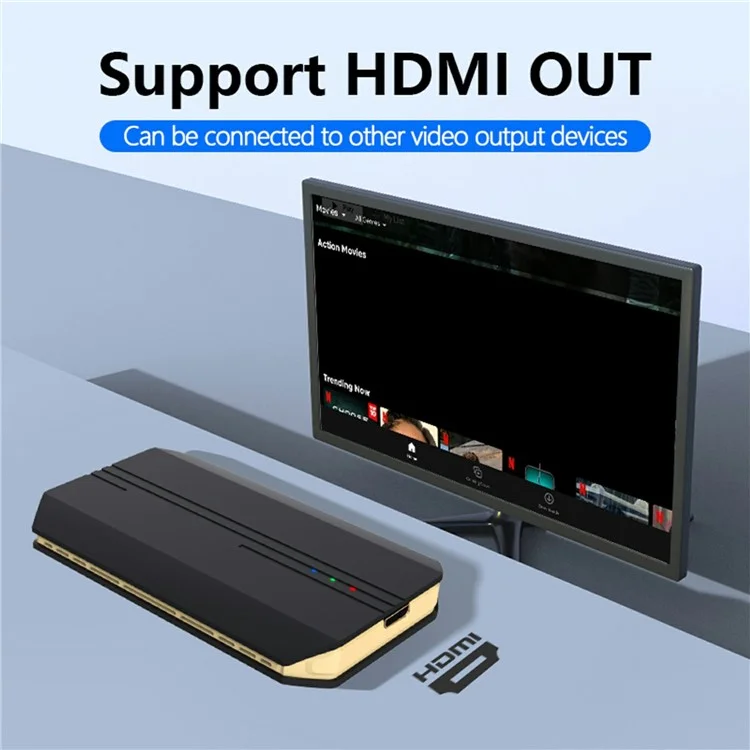 GT6 Andriod 13 Octa-Core Processor Wired to Wireless Carplay Box Support HD Video Decoding (4+64G Overseas Version)