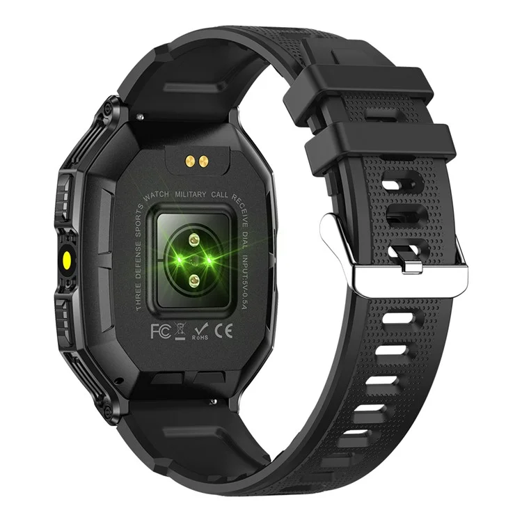 Bozlun (skmei) B65 2,1-дюймовые Часы Smart Watch Bluetooth Calling Monitoring Sleep Health Monitoring Outdoor Sport Watch - Черный