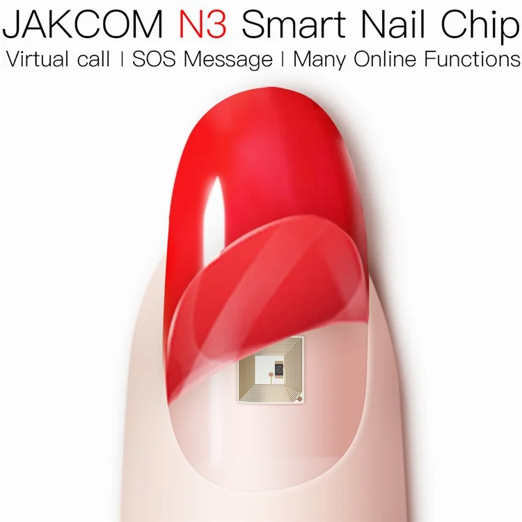 JAKCOM N3 Hautfreundlicher Smart Nail Chip Virtual Call Information Exchange Intelligentes Nagelkunstwerkzeug