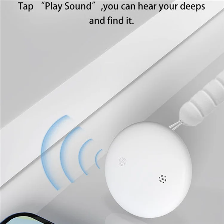 S10 Trova la Mia App Wireless Pet Elderly Kids Finder Ios Dispositivi Smart Tracking Locaratore - Bianco