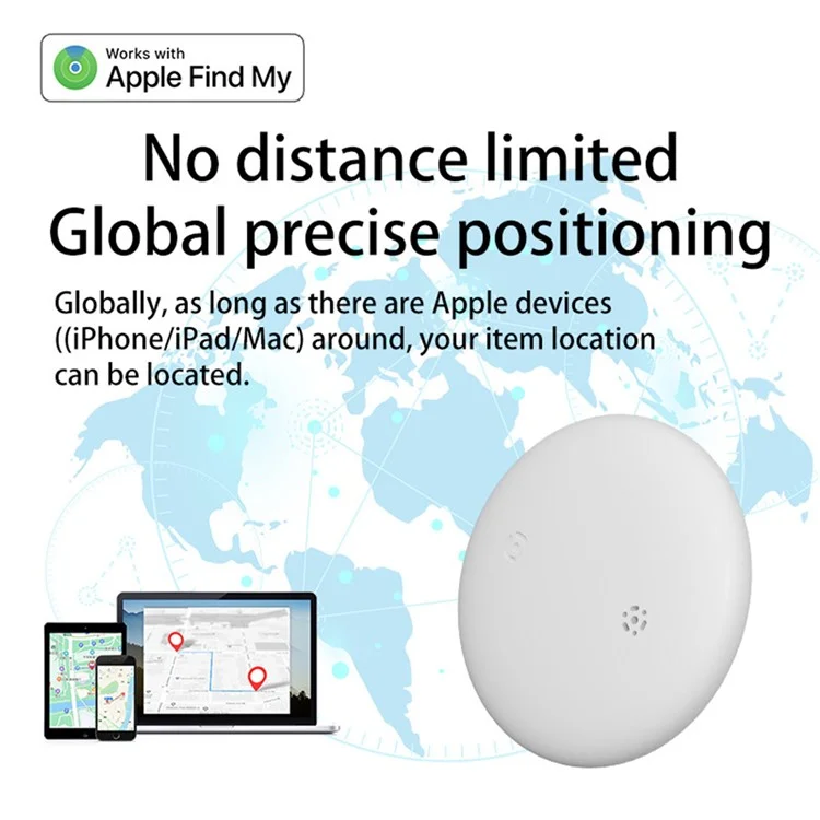S10 Trova la Mia App Wireless Pet Elderly Kids Finder Ios Dispositivi Smart Tracking Locaratore - Bianco