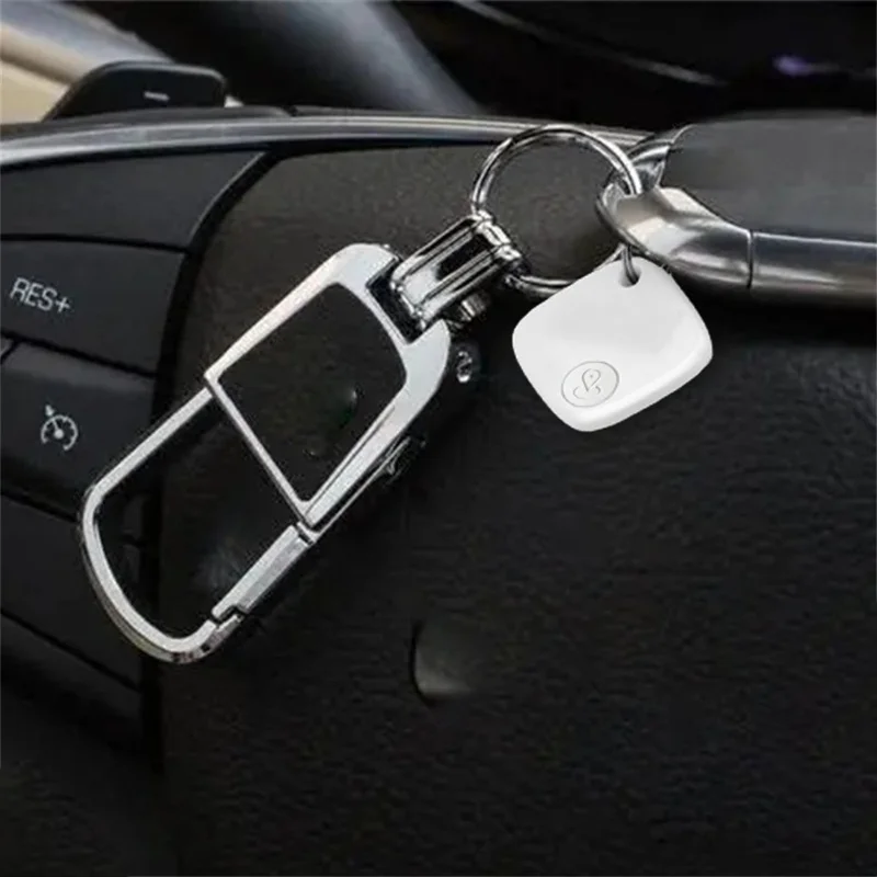 TIKOTAG Keychain Design Wireless Luggage Finder Smart Tracker for iOS - White