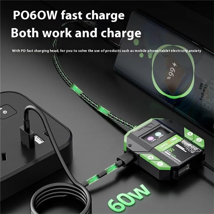 PIVA GS200 7.1 Virtual Surround Sound Gaming Expansion Dock External Adapter Sound Card Audio Converter