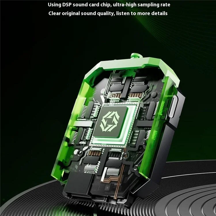 PIVA GS200 7.1 Virtual Surround Sound Gaming Expansion Dock External Adapter Sound Card Audio Converter